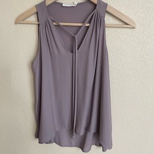 All in Favor - Tie Neck Tank. Only worn twice!